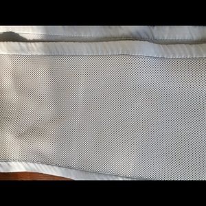 Breathable Mesh Crib Liner in Gray